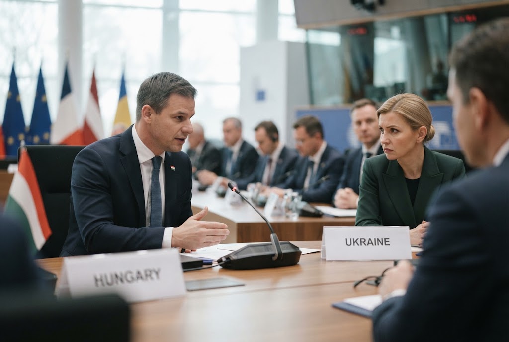 Ungaria lui Peter Magyar blochează deschiderea capitolelor economice pentru Ucraina, în pofida schimbării de guvern