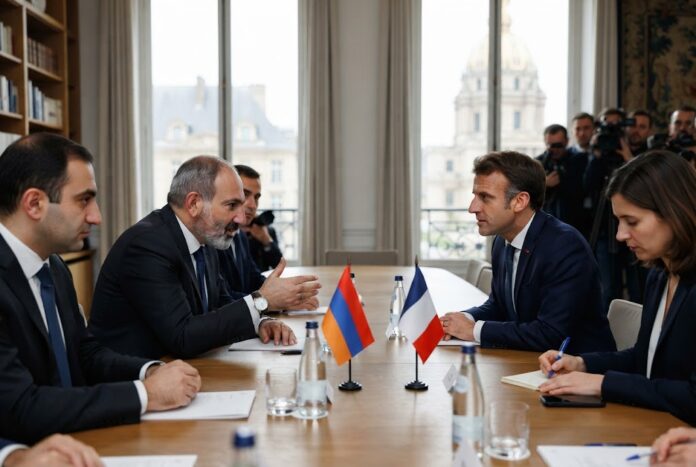 Armenia și Franța expandează cooperarea economică și discută pacea regională