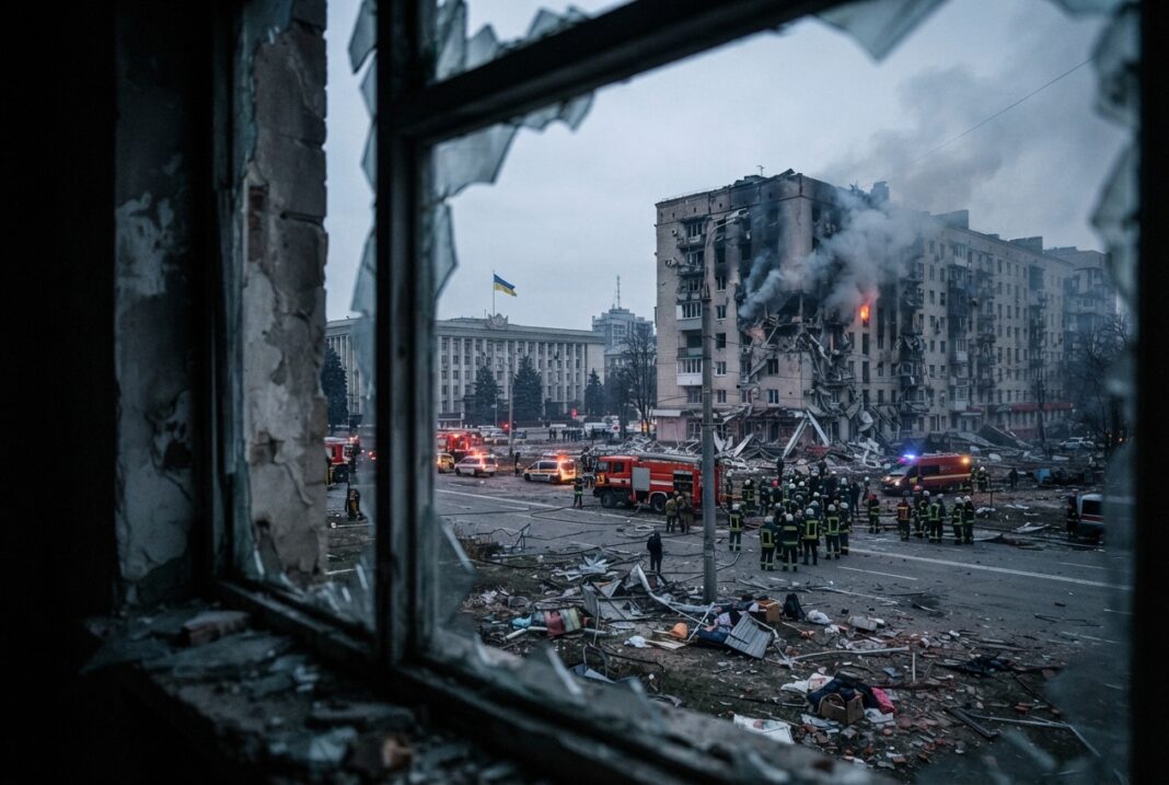 Rusia a lansat 358 de rachete și drone asupra Ucrainei, la o zi după vizita lui Zelenski la Washington