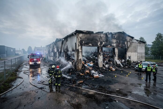 Un atac incendiar asupra unui depozit al unei organizații caritabile letone care sprijină Ucraina este investigat ca posibil act de subversiune hibridă Un atac incendiar asupra unui depozit al unei organizații caritabile letone care sprijină Ucraina este investigat ca posibil act de subversiune hibridă