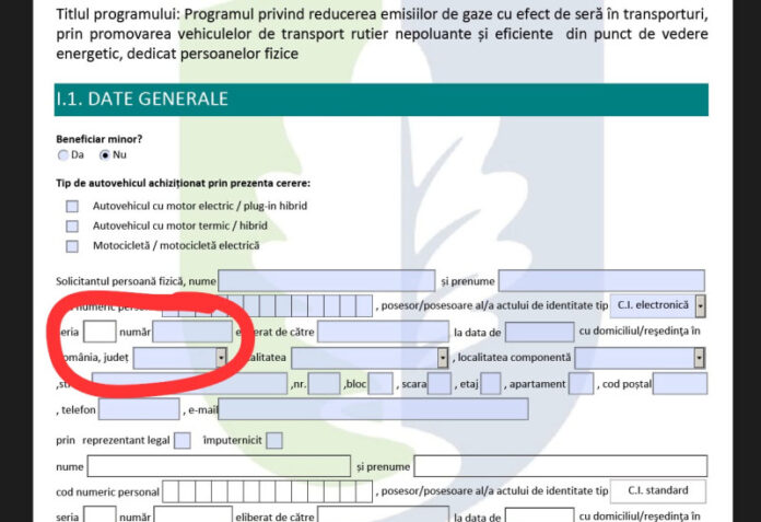 Probleme la înscrierea în Programul Rabla Auto 2026 cu cartea electronică de identitate Probleme la înscrierea în Programul Rabla Auto 2026 cu cartea electronică de identitate