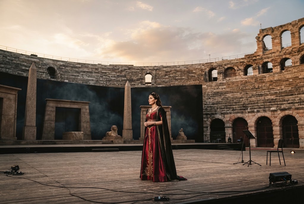 Italia o programează pe Anna Netrebko în rolul Aidei la Arena di Verona Italia o programează pe Anna Netrebko în rolul Aidei la Arena di Verona