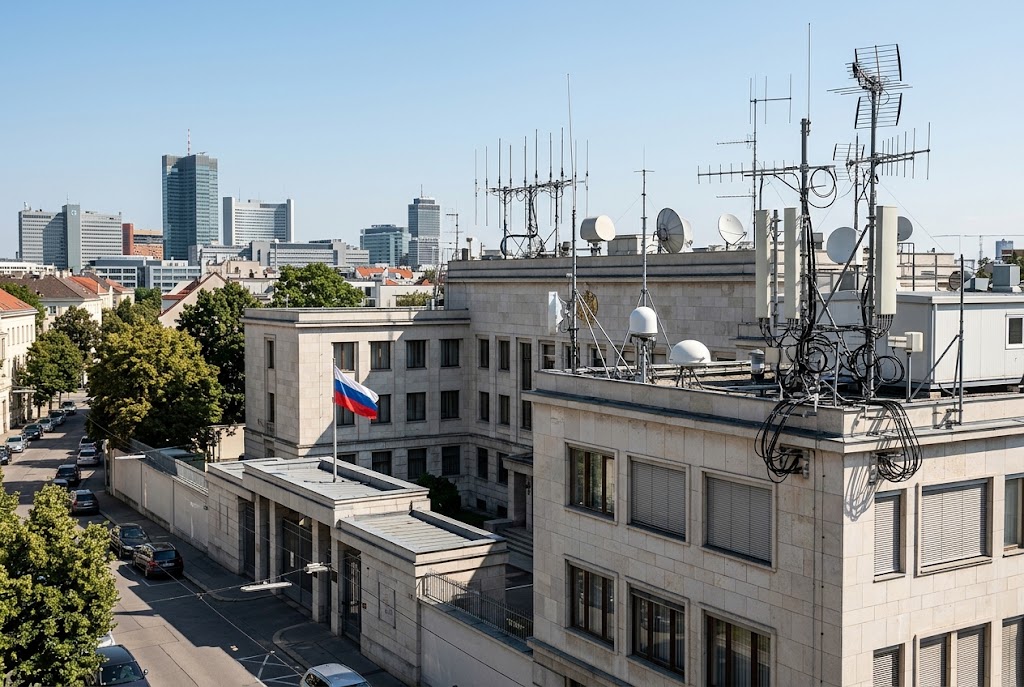 Rusia își folosește rețeaua diplomatică din Austria pentru activități de informații Rusia își folosește rețeaua diplomatică din Austria pentru activități de informații