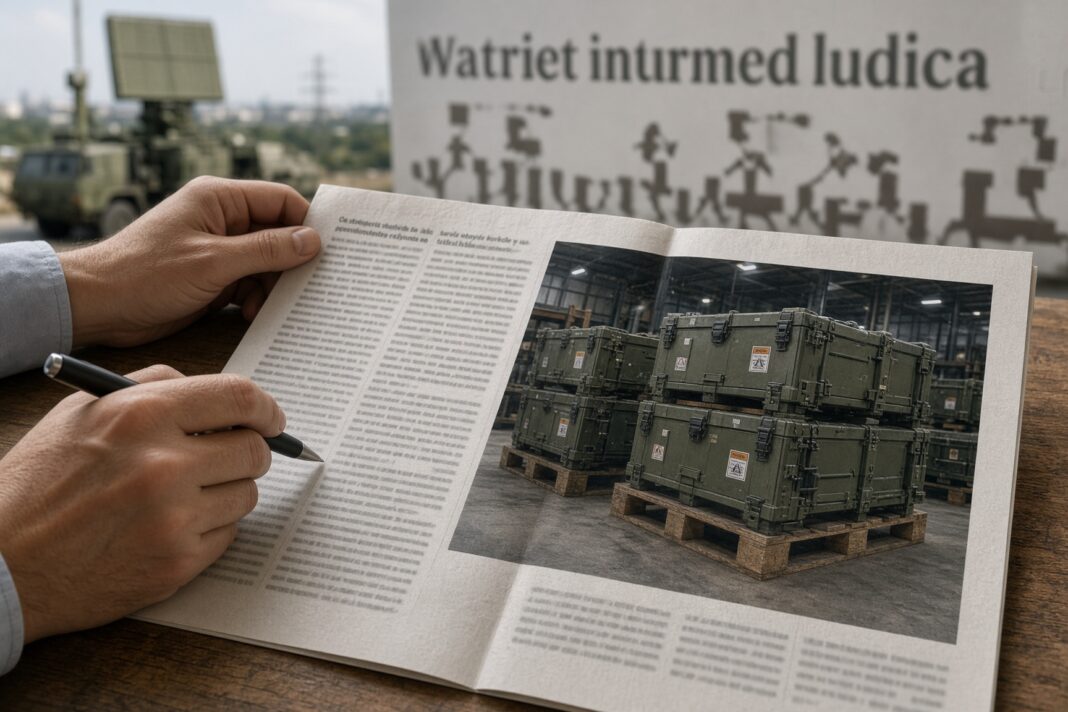 Myśl Polska contestă livrarea de rachete Patriot către Ucraina