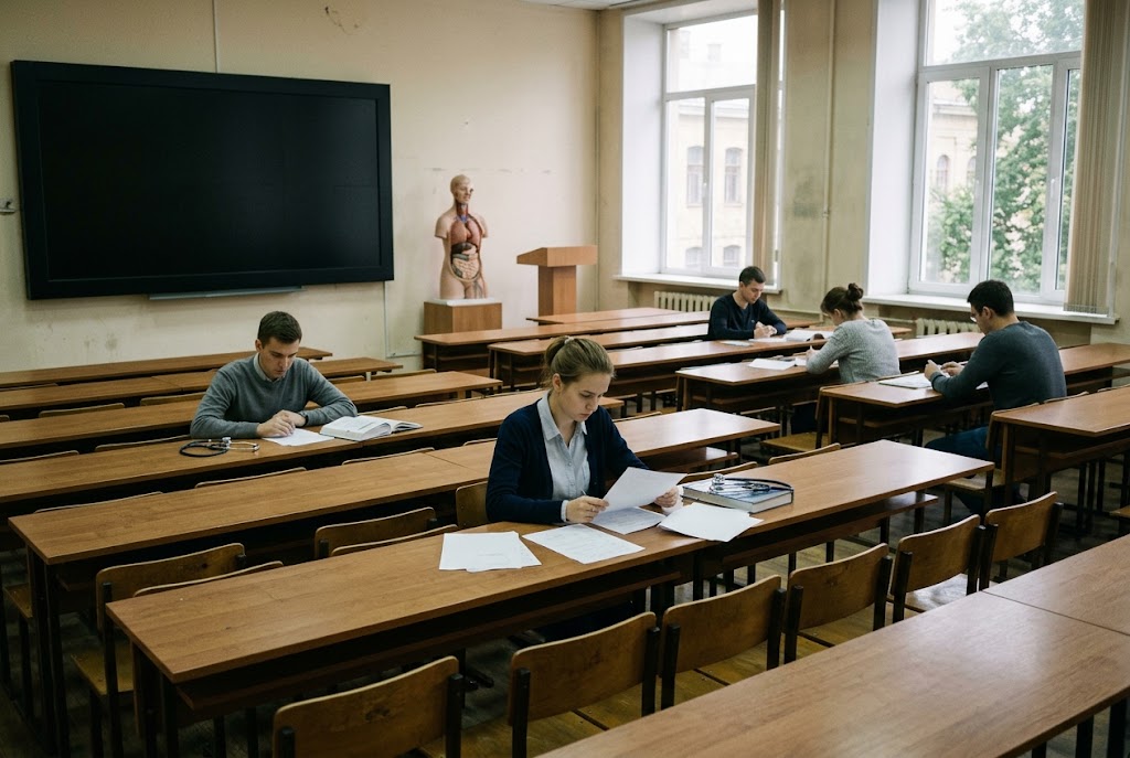 Universitățile medicale din Rusia au rămas cu 1.351 de locuri bugetate neocupate