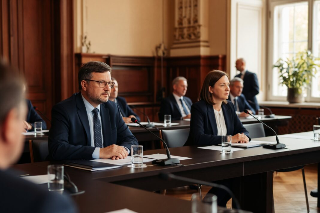 Marcin Romanowski a participat la Budapesta la un eveniment alături de o diplomată rusă