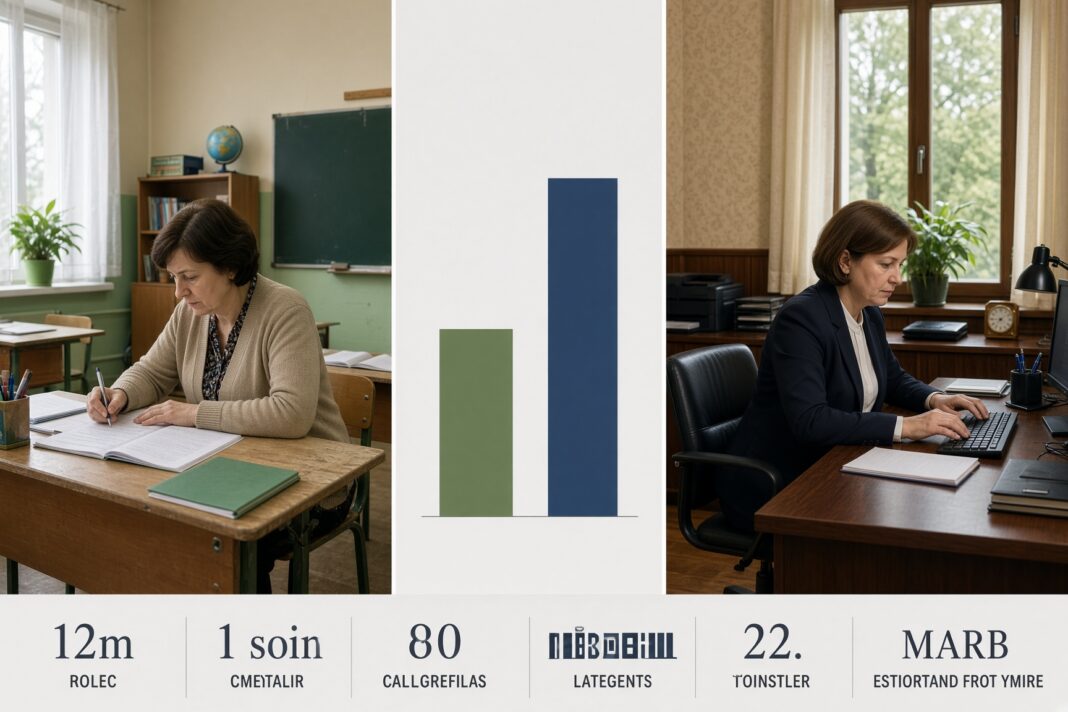 Datele oficiale arată diferențe mari între salariile funcționarilor și cele din educație în Belarus