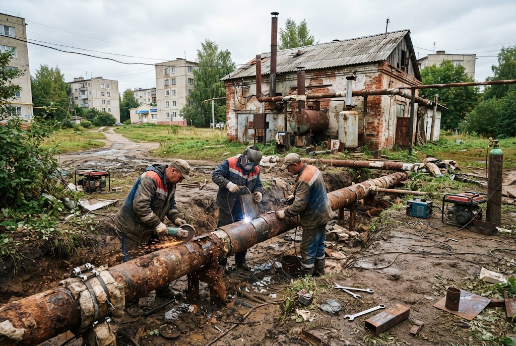 Rusia intră în sezonul rece cu infrastructura comunală subfinanțată și rețele tot mai uzate Rusia intră în sezonul rece cu infrastructura comunală subfinanțată și rețele tot mai uzate