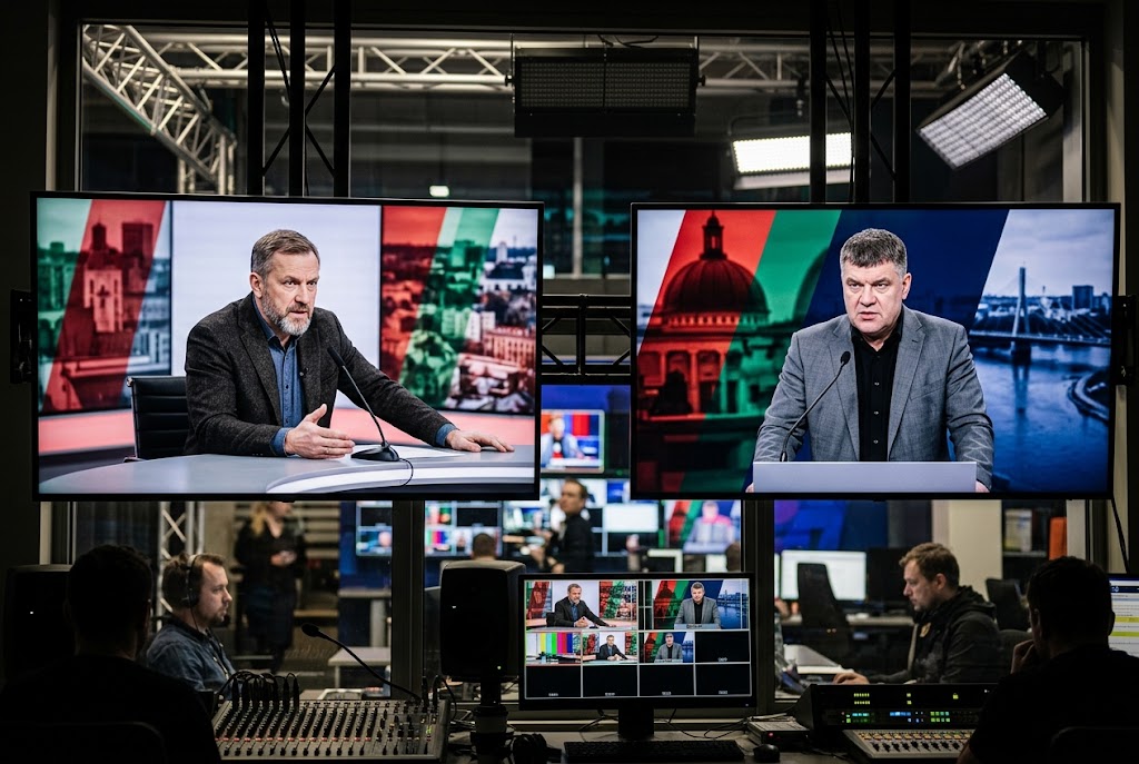 Foști actori pro-ruși din Letonia promovează în Belarus mesaje anti-europene Foști actori pro-ruși din Letonia promovează în Belarus mesaje anti-europene