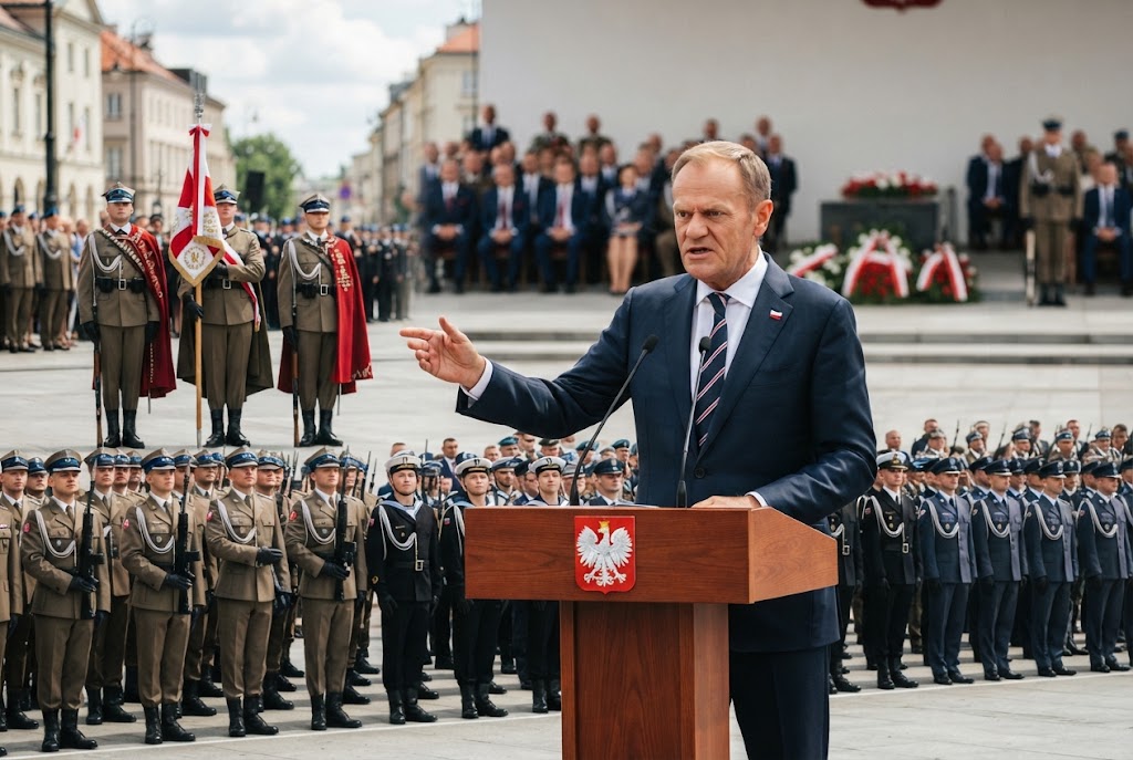 Donald Tusk avertizează asupra riscurilor pentru apărarea și alianțele Poloniei Donald Tusk avertizează asupra riscurilor pentru apărarea și alianțele Poloniei