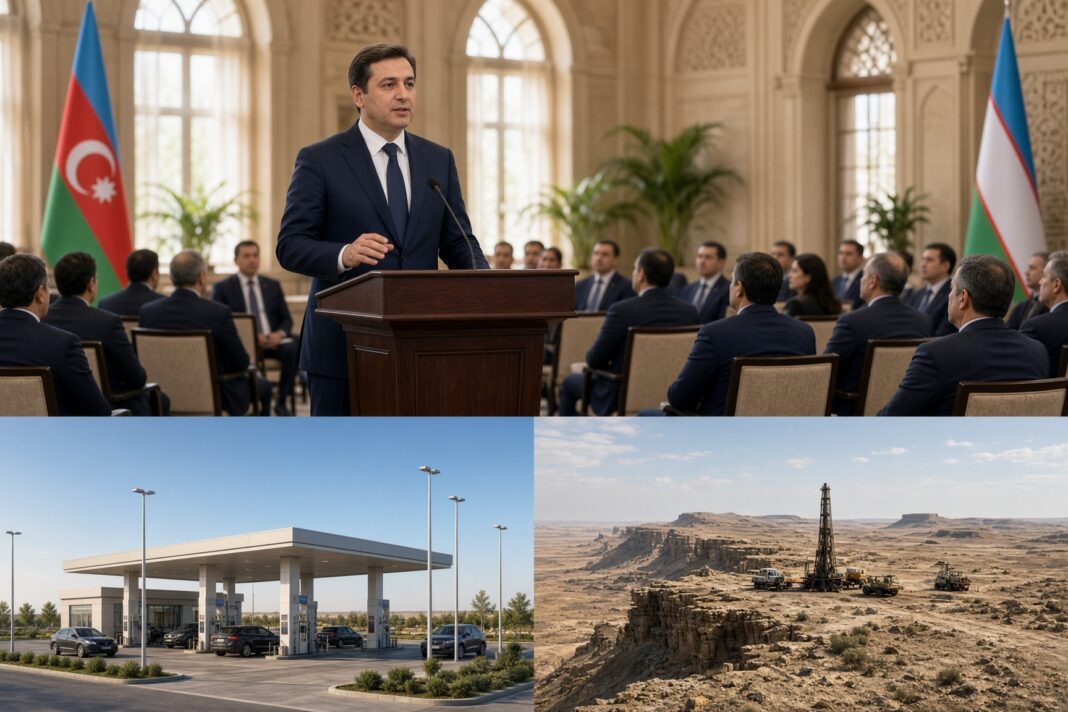Baku și Tașkent extind cooperarea energetică prin SOCAR și Azergold Baku și Tașkent extind cooperarea energetică prin SOCAR și Azergold