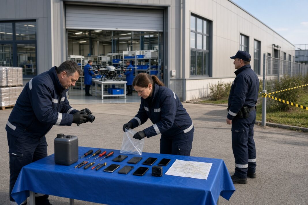 Poliția slovacă a dejucat un plan de incendiere a fabricii de drone Skyeton Poliția slovacă a dejucat un plan de incendiere a fabricii de drone Skyeton