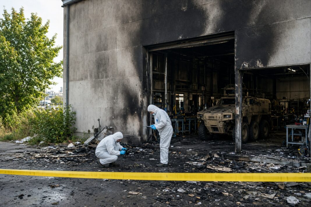 Letonia anchetează incendierea unei uzine estoniene pe fondul acuzațiilor privind sabotaje rusești Letonia anchetează incendierea unei uzine estoniene pe fondul acuzațiilor privind sabotaje rusești