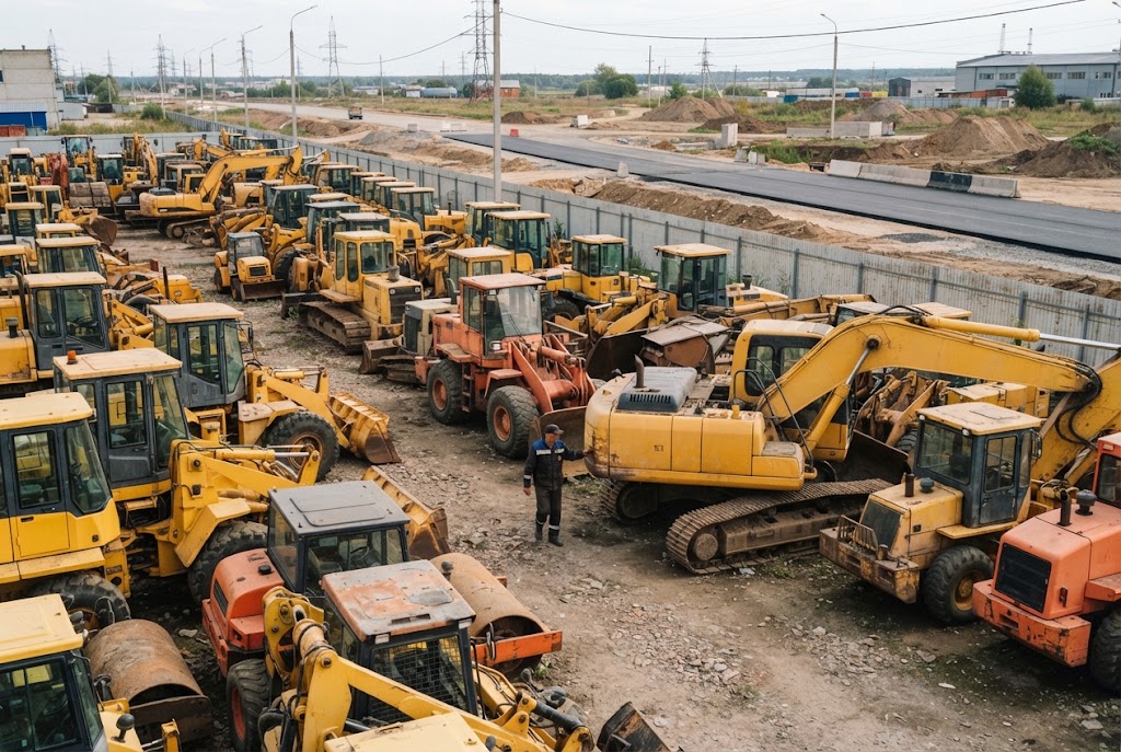Producătorii ruși de utilaje pentru construcții pierd 30,2% din vânzări