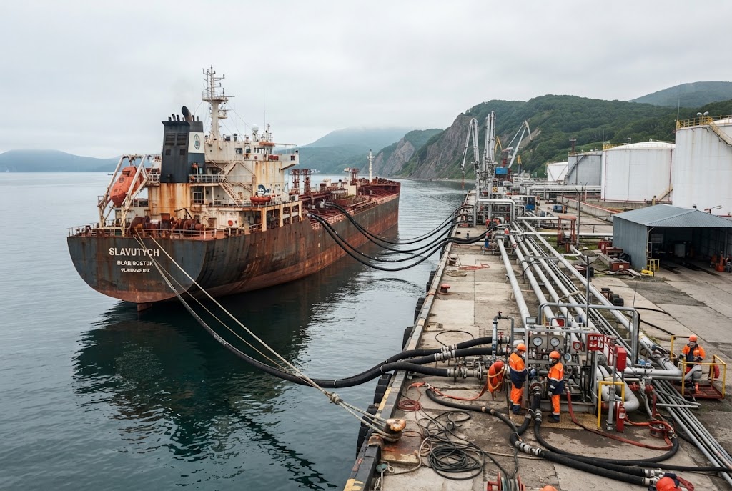 Traderii trimit din Coreea de Sud peste 30.000 de tone de combustibili către Rusia