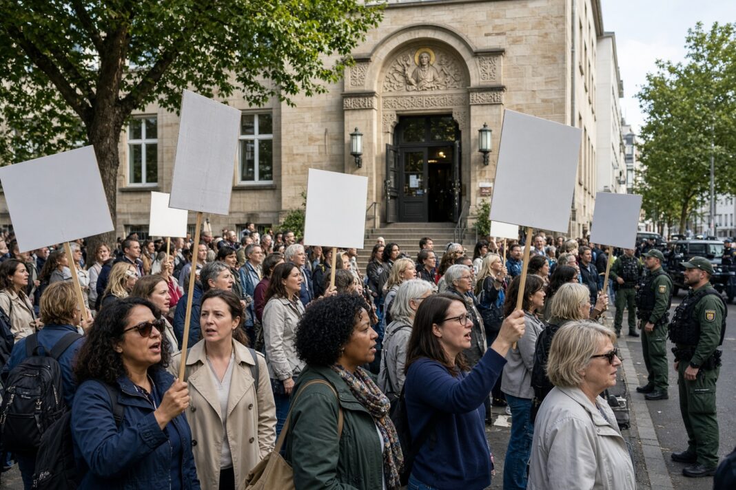 Proteste la Düsseldorf și Erftstadt împotriva AfD și pentru verificarea constituționalității partidului Proteste la Düsseldorf și Erftstadt împotriva AfD și pentru verificarea constituționalității partidului