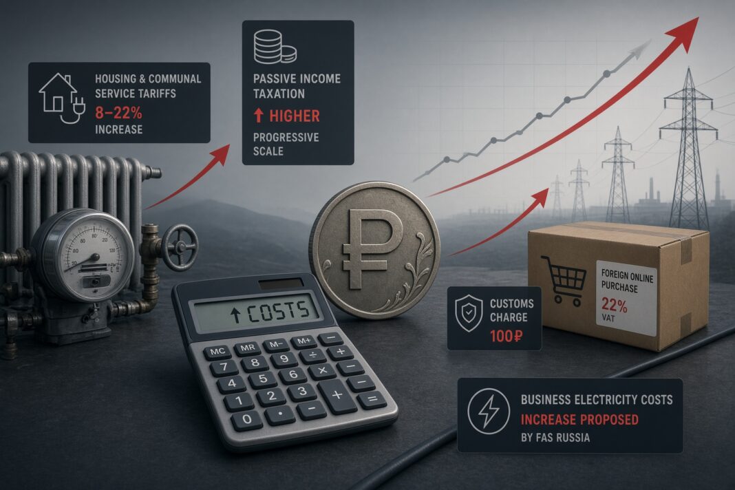 Rusia analizează noi taxe și majorări de tarife pentru populație și companii Rusia analizează noi taxe și majorări de tarife pentru populație și companii