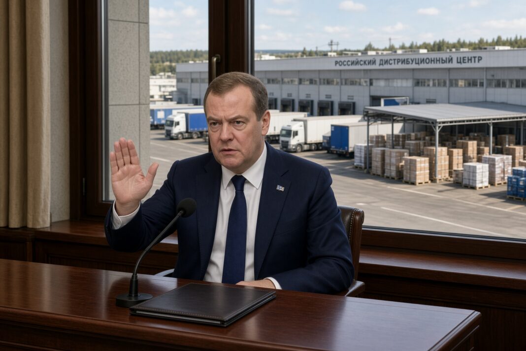 Medvedev cere confiscarea activelor occidentale, după preluarea Auchan și Nestlé în Rusia