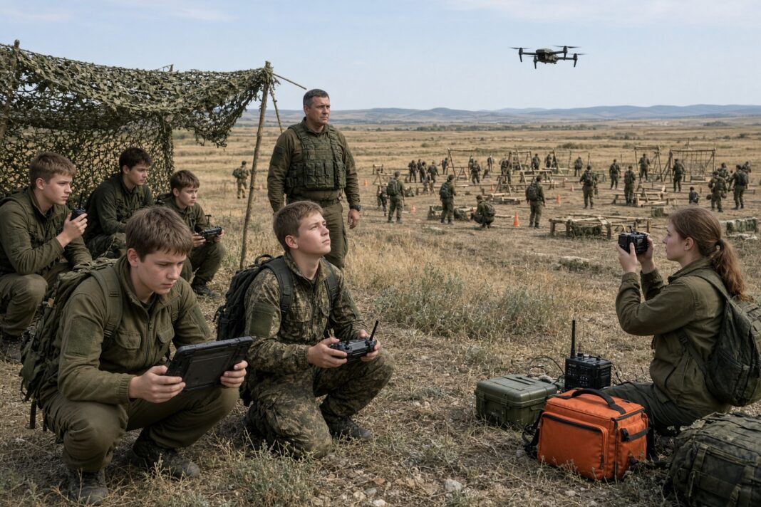 Rusia extinde „Zarnița 2.0”, program militarizat pentru copii și tineri Rusia extinde „Zarnița 2.0”, program militarizat pentru copii și tineri