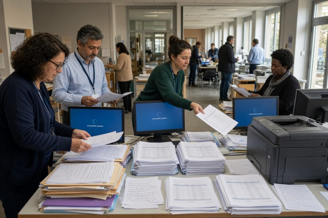 Atacul cibernetic perturbă începutul anului școlar pentru peste 850.000 de profesori francezi Atacul cibernetic perturbă începutul anului școlar pentru peste 850.000 de profesori francezi