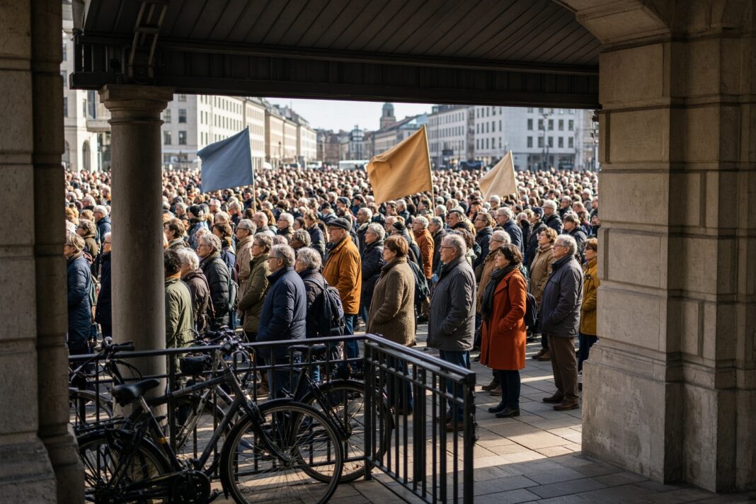 Proteste în 15 orașe din Germania împotriva reformei sistemului social Proteste în 15 orașe din Germania împotriva reformei sistemului social