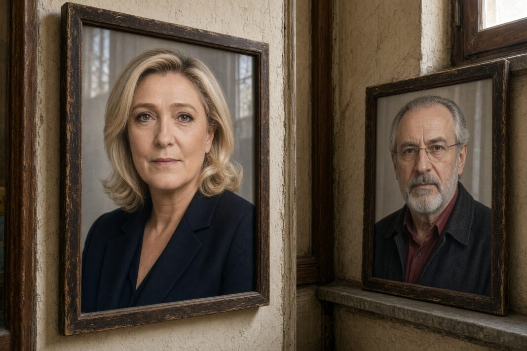 Sondaj: Marine Le Pen și Jean-Luc Mélenchon ar accede în turul al doilea al alegerilor prezidențiale din Franța Sondaj: Marine Le Pen și Jean-Luc Mélenchon ar accede în turul al doilea al alegerilor prezidențiale din Franța