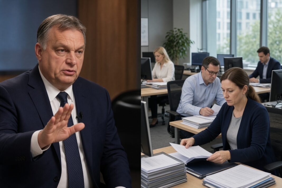Viktor Orbán amenință angajații NVVH cu răspunderi dacă Fidesz revine la putere Viktor Orbán amenință angajații NVVH cu răspunderi dacă Fidesz revine la putere