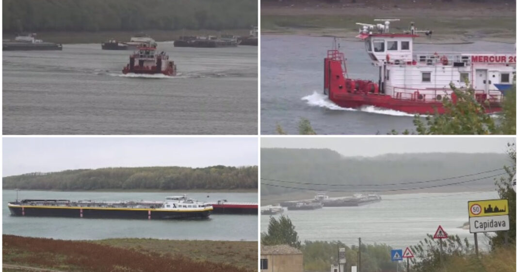 Haos pe Dunăre: O navă supraîncărcată blochează traficul fluvial între Galați și Constanța Haos pe Dunăre: O navă supraîncărcată blochează traficul fluvial între Galați și Constanța