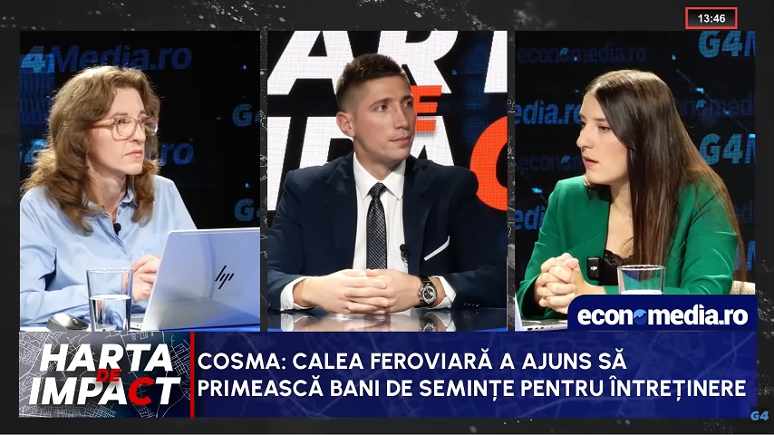 Horațiu Cosma: Calea ferată din România primește bani insuficienți pentru întreținere Horațiu Cosma: Calea ferată din România primește bani insuficienți pentru întreținere